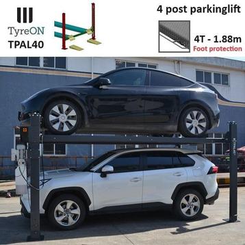 Hefbrug 4 koloms Mobiele Parkeerbrug Hobbybrug 4 ton 230v beschikbaar voor biedingen