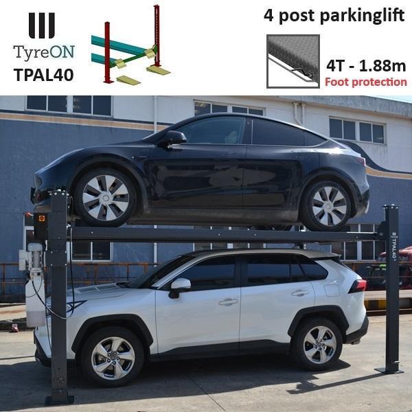 Hefbrug 4 koloms Mobiele Parkeerbrug Hobbybrug 4 ton 230v, Auto diversen, Autogereedschap, Nieuw