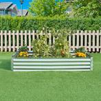 Plantenbak Celano verhoogde moestuinbak 180x90x30 cm verzink, Tuin en Terras, Bloembakken en Plantenbakken, Verzenden, Nieuw