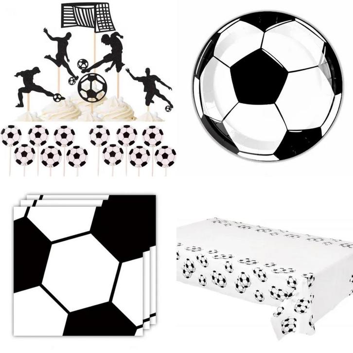 46-delige voetbal party set, Sport en Fitness, Voetbal, Overige typen, Nieuw, Verzenden