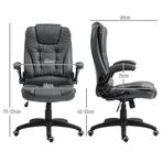 TRUUSK Bureaustoel, Ergonomische Directeursstoel Met Kantelf, Huis en Inrichting, Verzenden, Nieuw