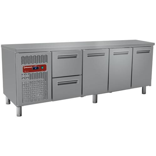 Koelwerkbank | 550L | 3 Deuren + 2 Laden (1/1 GN) | 0°c/+8°c, Witgoed en Apparatuur, Koelkasten en IJskasten, Ophalen of Verzenden