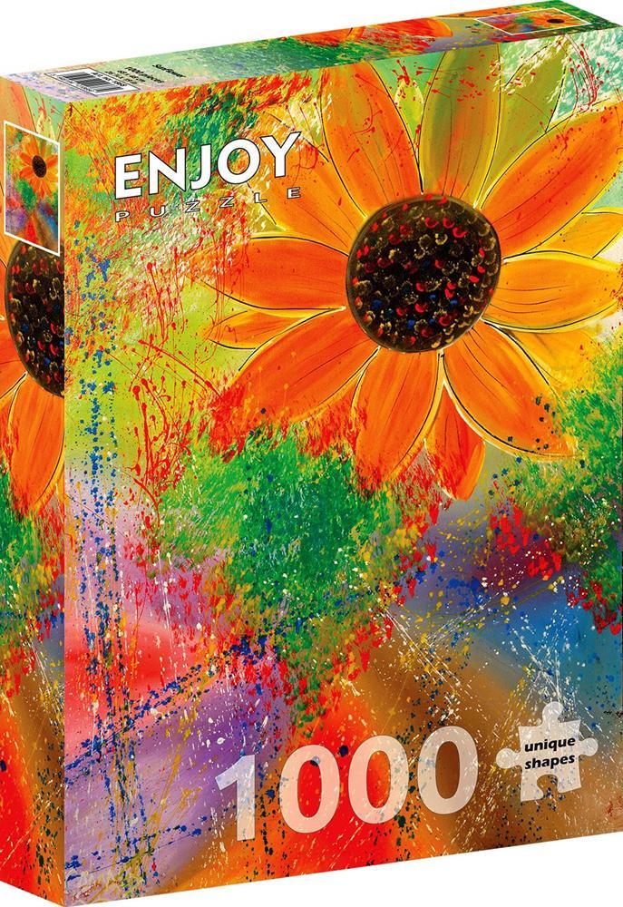 Sunflower Puzzel (1000 stukjes) | Enjoy Puzzle - Puzzels, Hobby en Vrije tijd, Denksport en Puzzels, Nieuw, Verzenden
