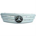 Grille Mercedes C-klasse W203 2000-2007 zilver in CL-Look, Auto-onderdelen, Verzenden, Nieuw, Mercedes-Benz