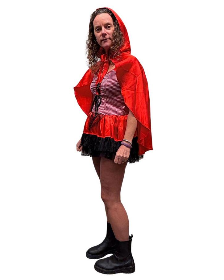 Roodkapje jurkje - diverse maten, Kleding | Dames, Carnavalskleding en Feestkleding, Kleding, Nieuw, Overige thema's, Verzenden