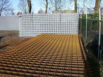 Bouwstaalmatten  , betonmatten ,   betonijzer  schanskorfen beschikbaar voor biedingen