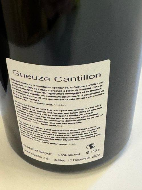Cantillon - Geuze Magnum Editie 2023 - 1,5 liter, Verzamelen, Wijnen