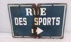 Rue des sports - Emaille bord - Emaille, Antiek en Kunst