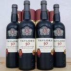 Taylors - 10 years old Tawny - Porto - 4 Flessen (0.75, Nieuw