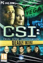 PC CSI: Crime Scene Investigation - Deadly Intent (Geseald), Verzenden, Nieuw