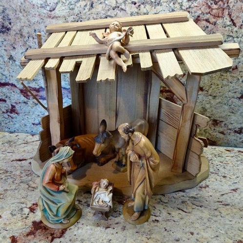 Kerststal Anri Form (7) - Hout, Antiek en Kunst, Antiek | Boeken en Bijbels