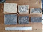 Drukblokken (93) - 93 printing blocks. From a Jewish, Antiek en Kunst, Antiek | Wandborden en Tegels