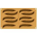 Silikomart Siliconen Vorm Peul (10x) 11x3,5x1,2cm, Hobby en Vrije tijd, Verzenden, Nieuw