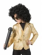 Disco Popster Jas Kind - Goud, Kleding | Dames, Ophalen of Verzenden, Nieuw