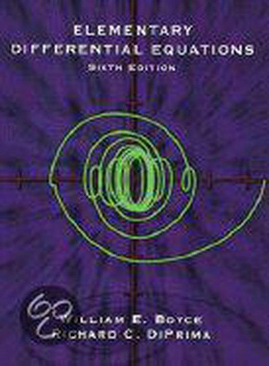 Elementary Differential Equations 9780471089537, Boeken, Wetenschap, Zo goed als nieuw, Verzenden
