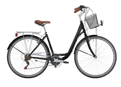 Excel Central Park - Stadsfiets - Vrouwen - Zwart - 48 cm, Fietsen en Brommers, Fietsen | Dames | Damesfietsen, Nieuw, Verzenden