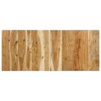 vidaXL Hoofdbord 120 cm massief acaciahout, Verzenden, Nieuw, Bruin, Hout