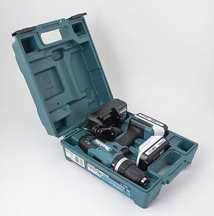 MAKITA HP488DWAE 18V KLOPBOOR-/SCHROEFMACHINE | 1 X 2.0 AH +, Doe-het-zelf en Verbouw, Gereedschap | Boormachines, Boor- en Schroefmachine
