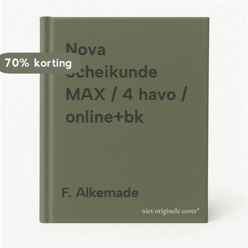 Nova Scheikunde MAX / 4 havo / online+bk 9789402046489, Boeken, Schoolboeken, Gelezen, Verzenden