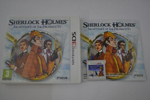 Sherlock Holmes And The Mystery Of The Frozen City (3DS UKV), Spelcomputers en Games, Games | Nintendo 2DS en 3DS, 1 speler, Zo goed als nieuw