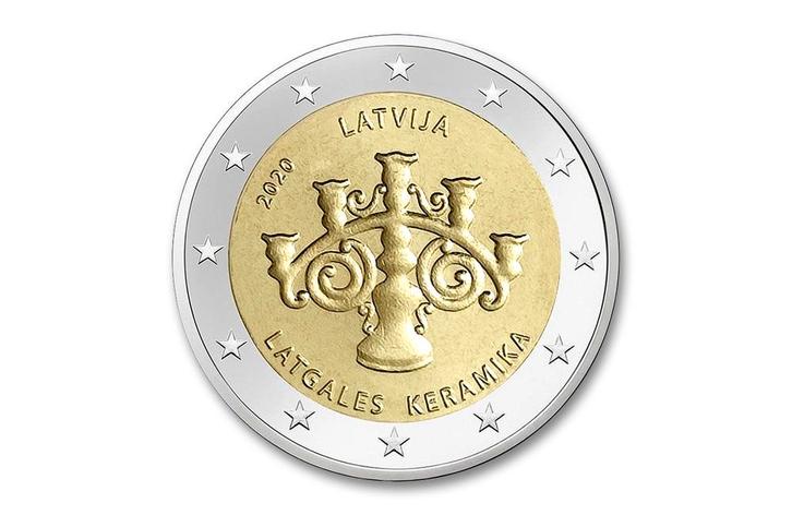 2 euro Keramiek 2020 - Letland, Postzegels en Munten, Munten | Europa | Euromunten, Verzenden