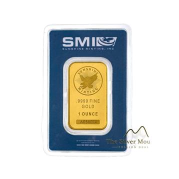 Goudbaar 1 troy ounce van Sunshine Mint beschikbaar voor biedingen