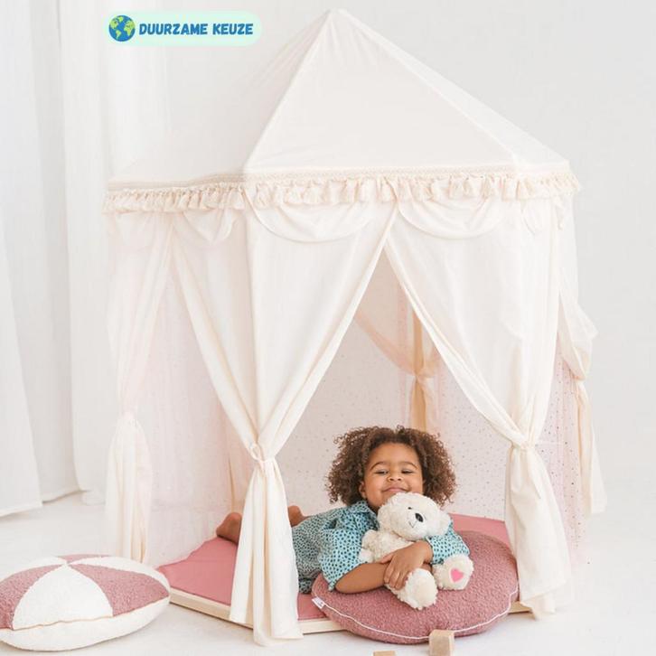 Paviljoen speeltent handgemaakt Montessori speelhuisje vo..., Kinderen en Baby's, Speelgoed | Speeltenten, Nieuw, Ophalen of Verzenden