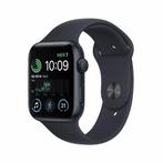 Refurbished Apple Watch SE 2022 GPS 44mm, Verzenden, Zwart, IOS, Nieuw