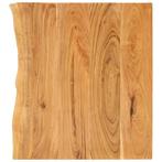 vidaXL Wastafelblad 80x52x3,8 cm massief acaciahout, Doe-het-zelf en Verbouw, Verzenden, Nieuw
