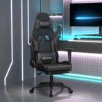 Massage Gamestoel Zwart Grijs | Retourdeal | 35% Korting, Huis en Inrichting, Stoelen, Ophalen of Verzenden, Nieuw