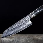 Yaxell Zen Santoku Koksmes 12,5 cm – 37 Lagen Damaststaal., Ophalen of Verzenden, Nieuw, Overige materialen, Los bestek
