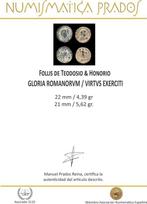 Romeinse Rijk. Teodosio & Honorio. GLORIA ROMANORVM / VIRTVS