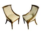 Fauteuil (2) - Art-deco - Mahonie