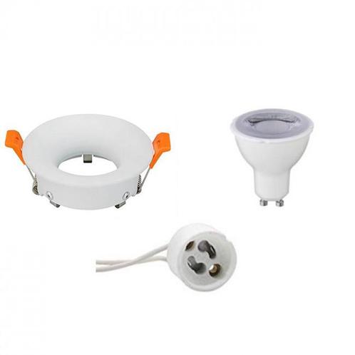 LED Spot - GU10 - Dimbaar - Inbouw - 6W - Natuurlijk Wit, Huis en Inrichting, Lampen | Spots, Plafondspot of Wandspot, Nieuw, Led