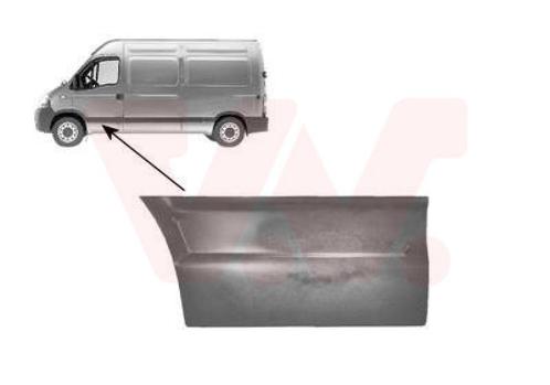 PLAATWERKPANELEN AUTODEUR VOOR IVECO DAILY 2000-2005, Auto diversen, Auto-accessoires, Nieuw, Ophalen of Verzenden