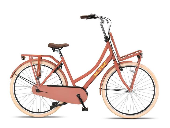 Altec Love Transportfiets 28 inch - Zalm Roze, Fietsen en Brommers, Fietsen | Dames | Damesfietsen, Overige merken, Versnellingen