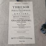 Barent Coenders van Helpen - Thresor de la Philosophie des, Antiek en Kunst, Antiek | Boeken en Bijbels