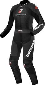 Bogotto Losail Ladies Black 2PC Leather Motorcycle Suit, Dames, Nieuw met kaartje, Bogotto, Combipak