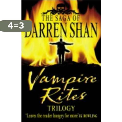 Vampire Rites Trilogy 3 in 1 9780007143757 Darren Shan, Boeken, Overige Boeken, Gelezen, Verzenden