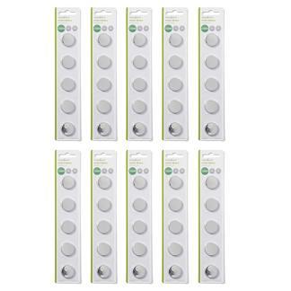 Knoopcel batterij CR2450 - Nedis - 50 stuks (Lithium, 3 V), Doe-het-zelf en Verbouw, Gereedschap | Machine-onderdelen en Toebehoren