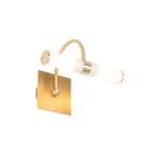 Klassieke badkamer wandlamp goud IP44 2-lichts - Bath Arc, Huis en Inrichting, Lampen | Wandlampen, Nieuw, Overige materialen
