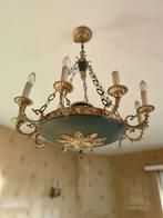 Kroonluchter - Verguld brons - Superbe Empire-lustre, Antiek en Kunst