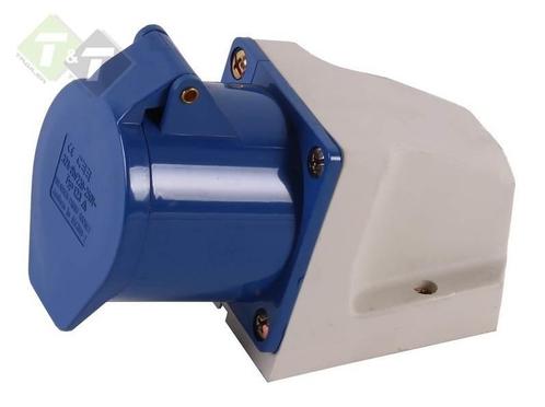 Wandcontactdoos, 3-Pen, 230V, 16A, CE Keuring, Fluxon, Auto-onderdelen, Elektronica en Kabels, Nieuw, Universele onderdelen, Ophalen of Verzenden