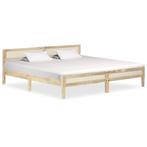 vidaXL Bedframe massief mangohout 200 cm, Bruin, Verzenden, Hout, Nieuw