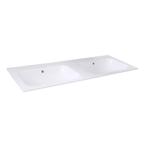 Wastafel Best Design Bora 120x47,5x1,2 cm Polybeton, Ophalen of Verzenden, Nieuw, Overige typen