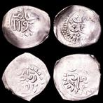 Marokko. Sidi Mohammed III. Lot comprising 2x Dirham