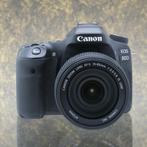 Canon EOS 80D + EF-S 15-85mm f/3.5-5.6 IS USM – Tweedehands, Audio, Tv en Foto, Fotocamera's Digitaal, Spiegelreflex, Canon, Gebruikt