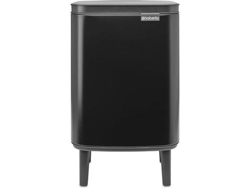 Brabantia Bo Hi Prullenbak - 7 liter - Matt Black, Huis en Inrichting, Woonaccessoires | Overige, Zo goed als nieuw, Verzenden