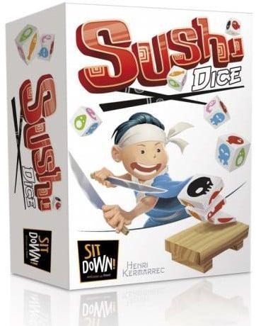Sushi Dice - Dobbelspel | Sit Down Games - Dobbelspellen, Hobby en Vrije tijd, Gezelschapsspellen | Bordspellen, Nieuw, Verzenden