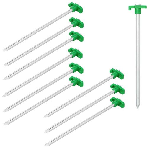 ProPlus Tentharingen met kunststof haak - metaal - 25 cm..., Caravans en Kamperen, Kampeeraccessoires, Nieuw, Ophalen of Verzenden